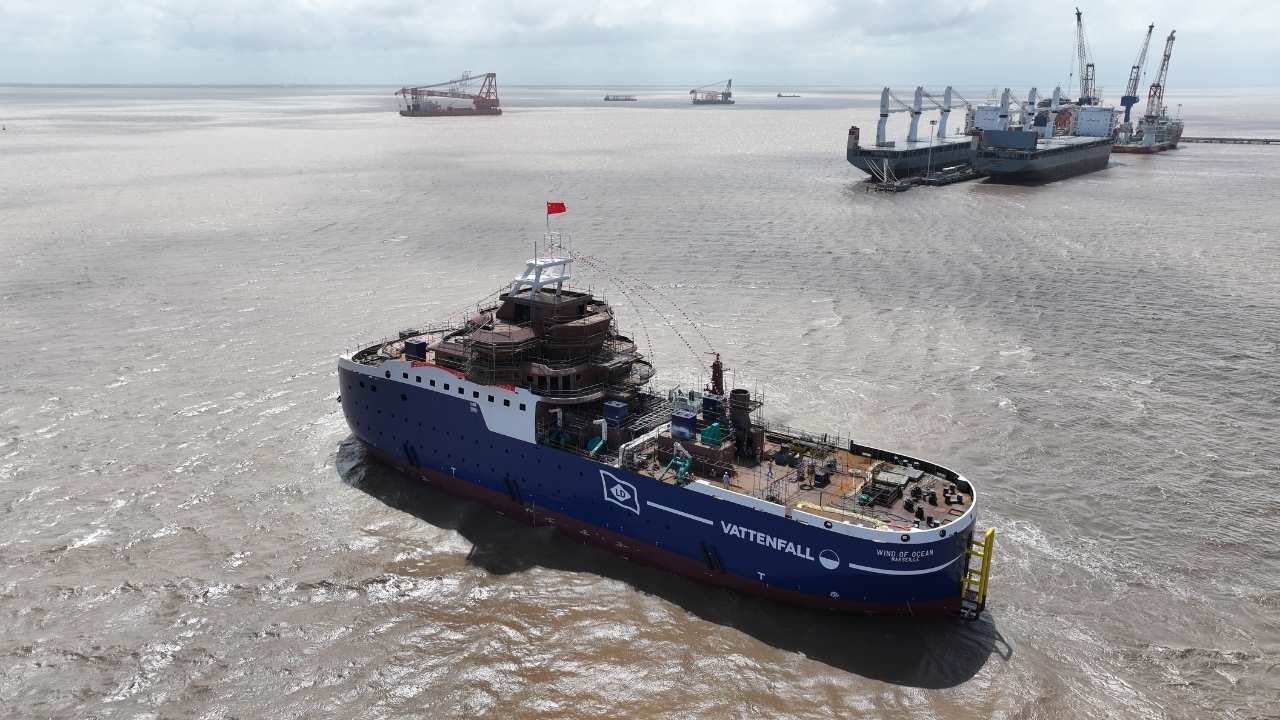 Wind of Ocean vessel.