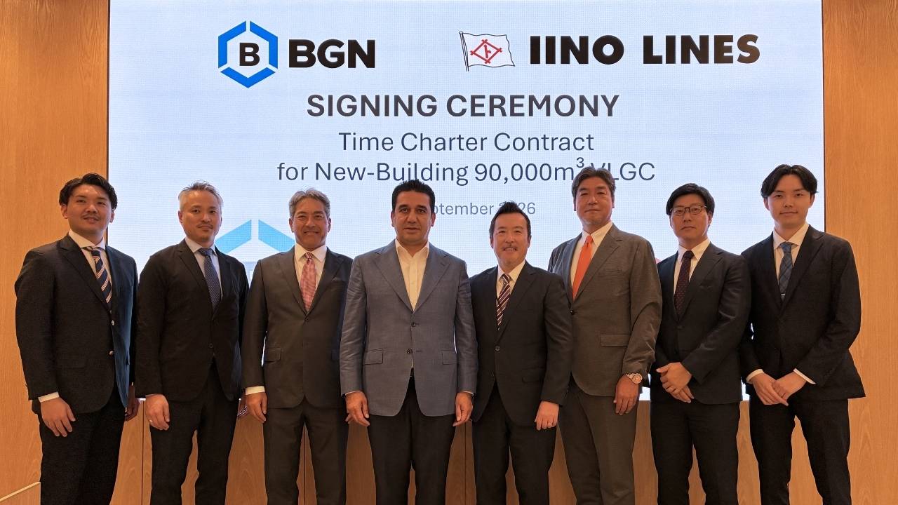IINO Lines and BGN signing.