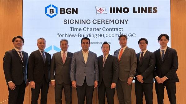 IINO Lines and BGN signing.