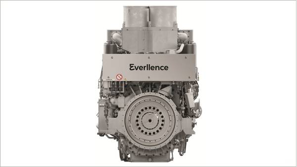 Everllence's 175D high-speed engine render.