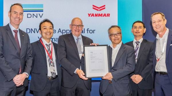 Yanmar Maritime awarded DNV type approval for fuel cell system.
