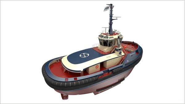 TRAnsverse 2900 tug render.