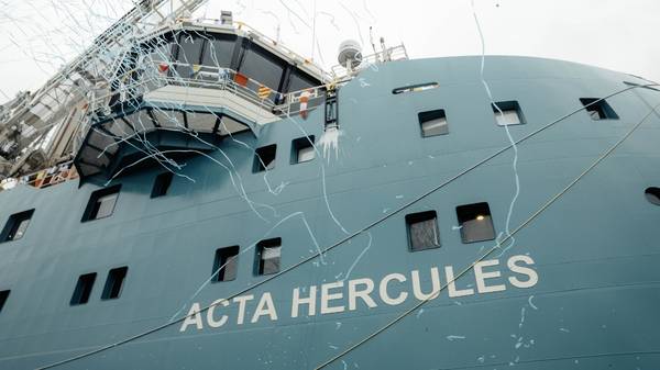 Acta Hercules naming ceremony.