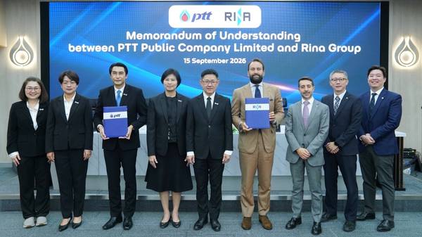 RINA and PTT MoU signing.