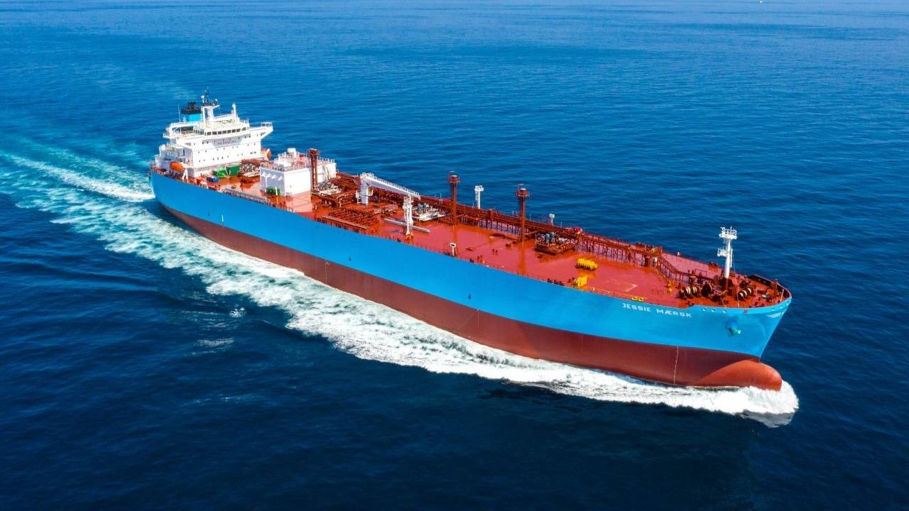 Jessie Maersk vessel.