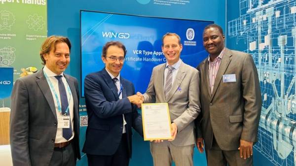 BV grants type approval to WinGD.